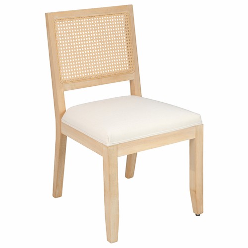 Farmhouse rattan dining chairs - rattan,