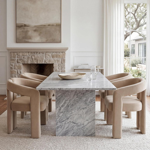 Barrel dining chairs 4pcs - dining,